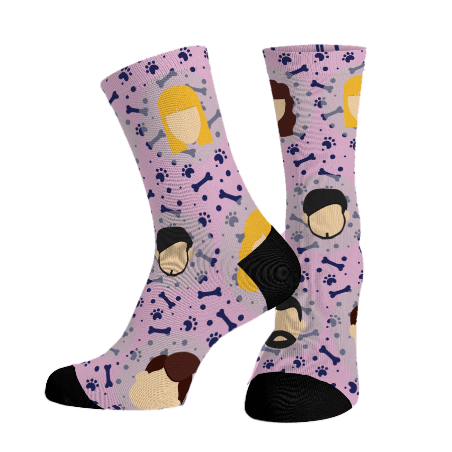 Dogs custom pet socks