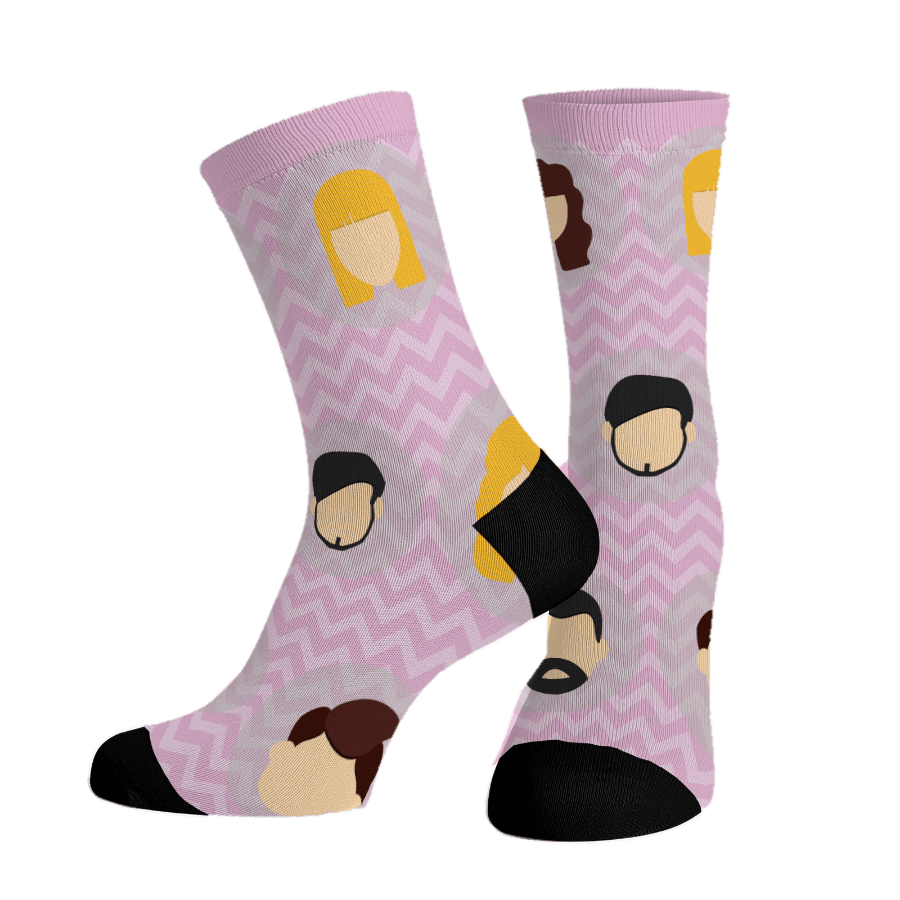 Pet Chevron custom pet socks