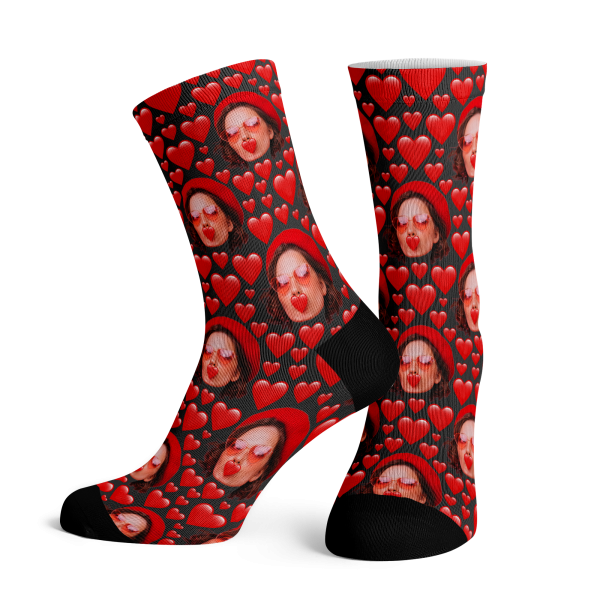 Heart Emoji Socks