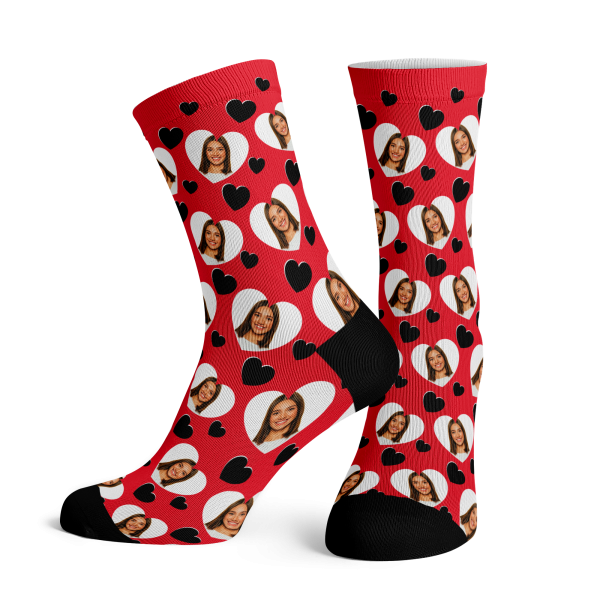 Heart Mirrors Socks