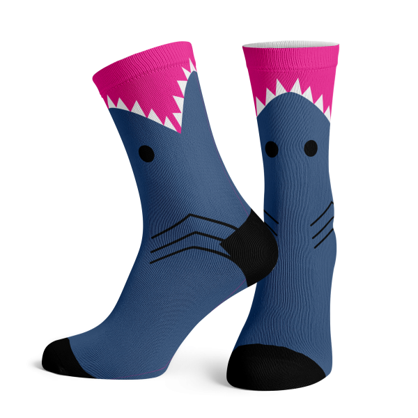 Shark Attack Socks