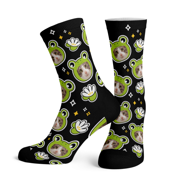 Happy Hoppy Custom Socks