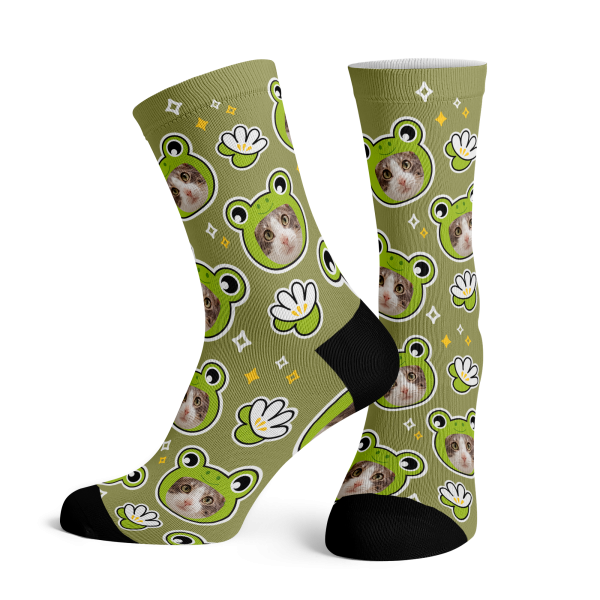 Happy Hoppy Custom Socks