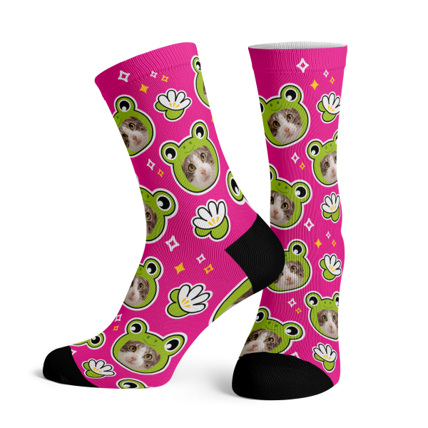 Happy Hoppy Custom Socks