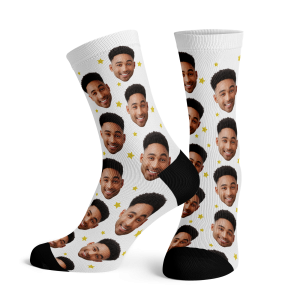 Stars Face Socks